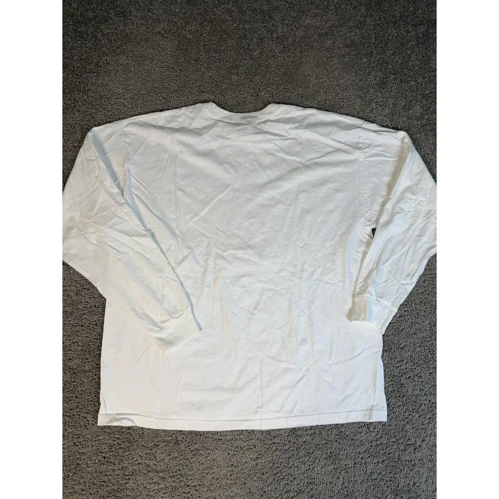Samuel Adams Shirt Mens 2XL White Revolting Beer Drinker Graphic Crew Neck